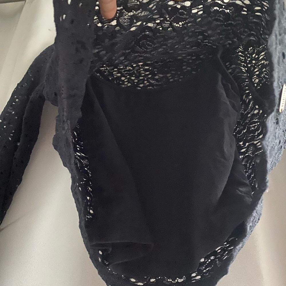 Lace long sleeve with tank *Nwot* - Picture 4 of 6